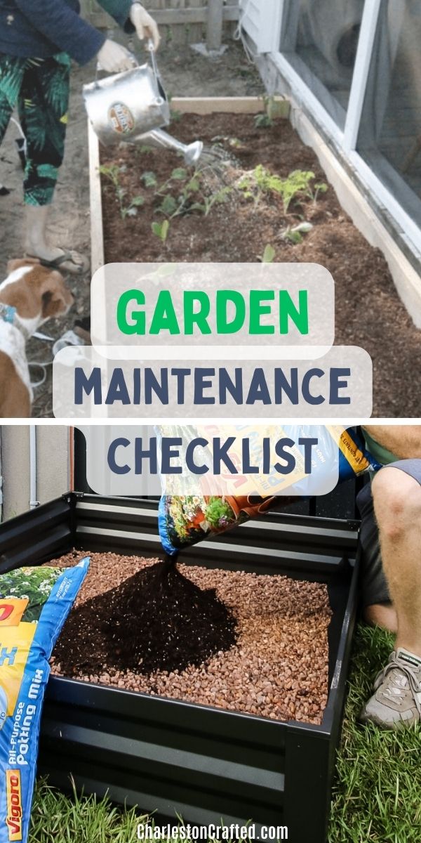 garden maintenance checklist