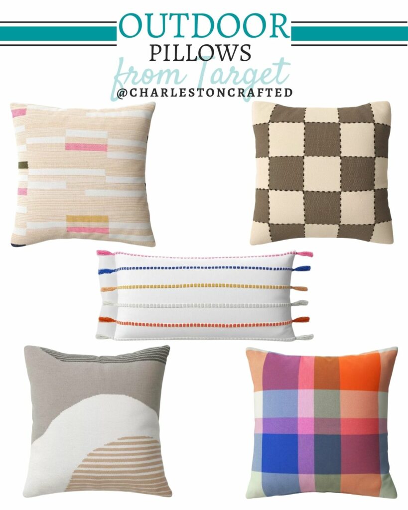 outdoor pillows from target