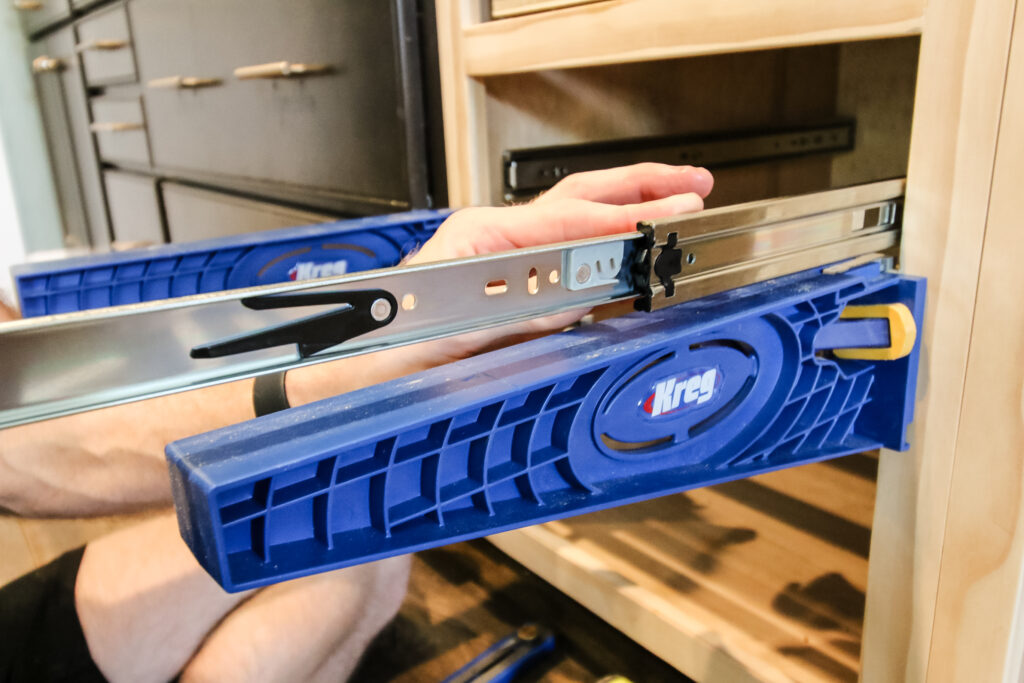 kreg drawer slide jig