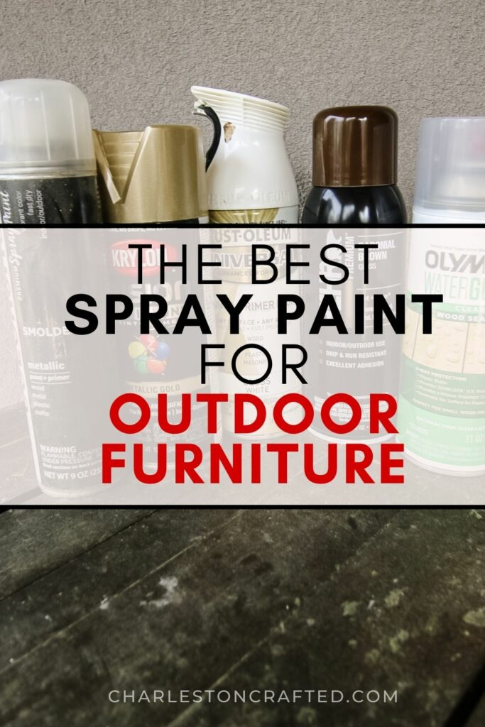 The best spray paint for outdoor furniture