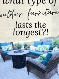 What Outdoor Furniture Lasts the Longest