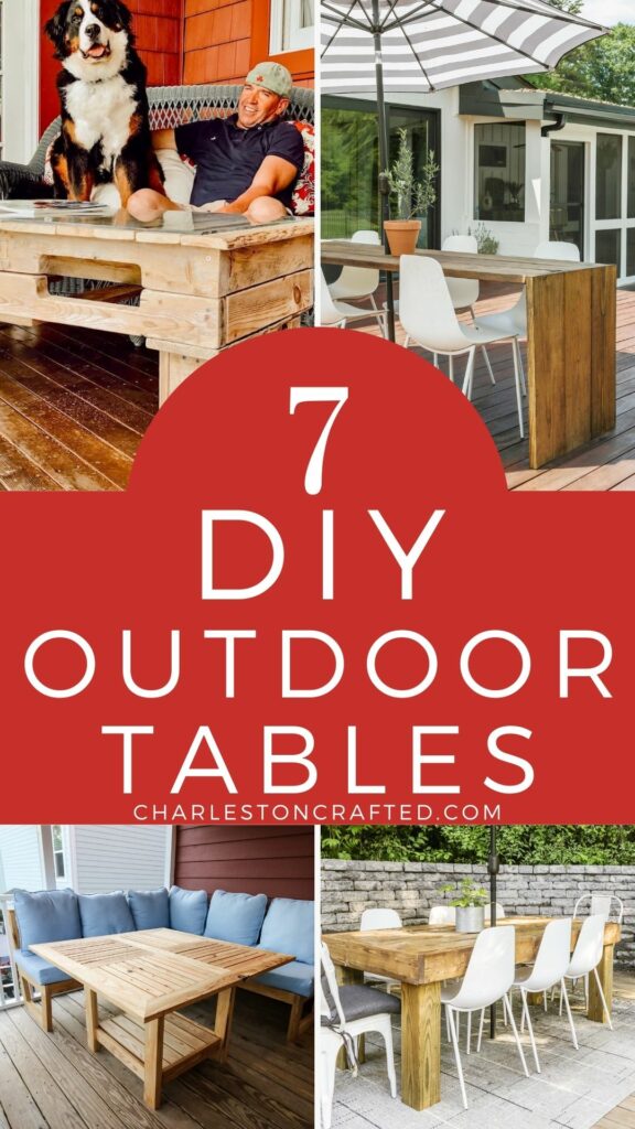 diy outdoor tables