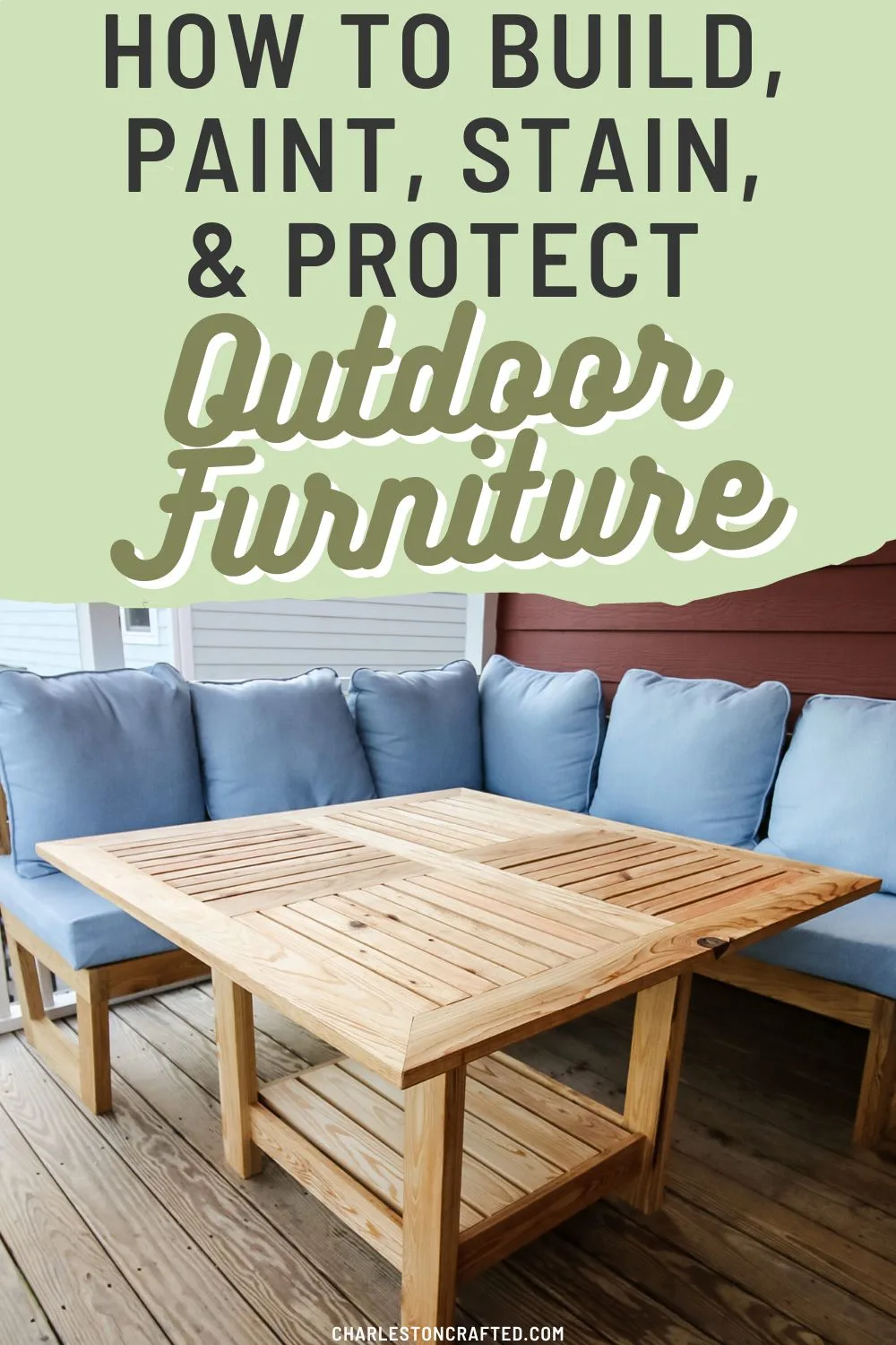 how to build paint stain and protect outdoor furniture (1)