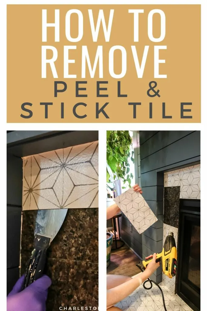 how to remove peel and stick tile (1)
