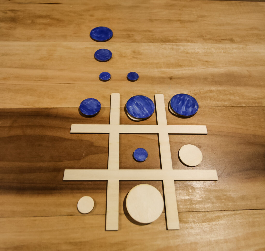 Big Eats Small tic tac toe