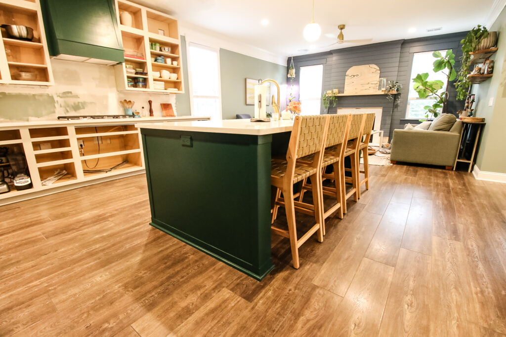 Kitchen island build