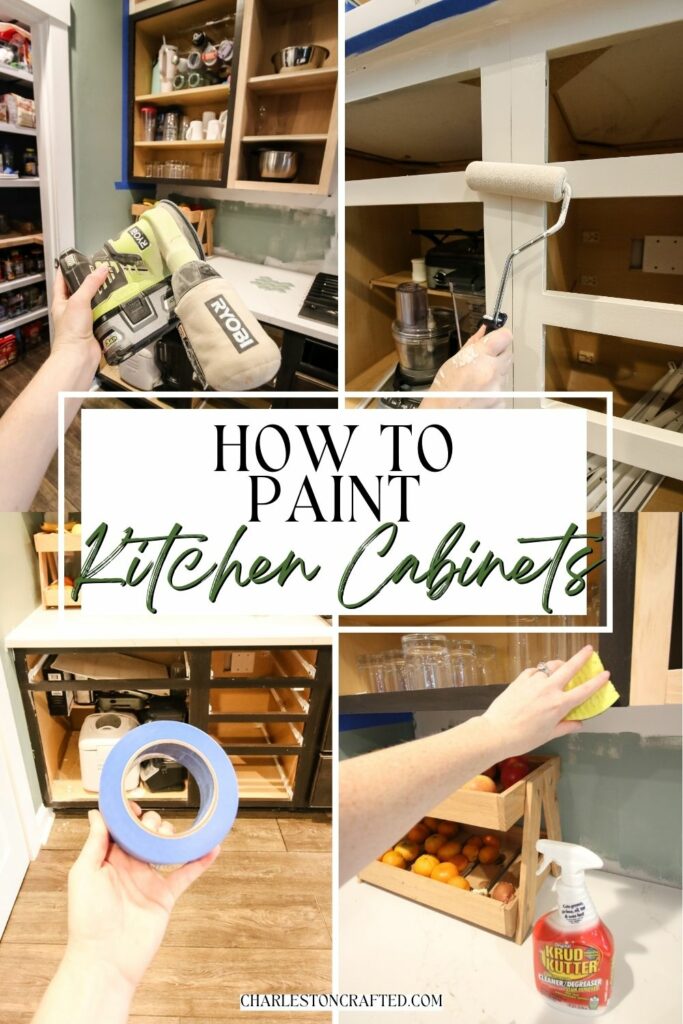 how to paint kitchen cabinets