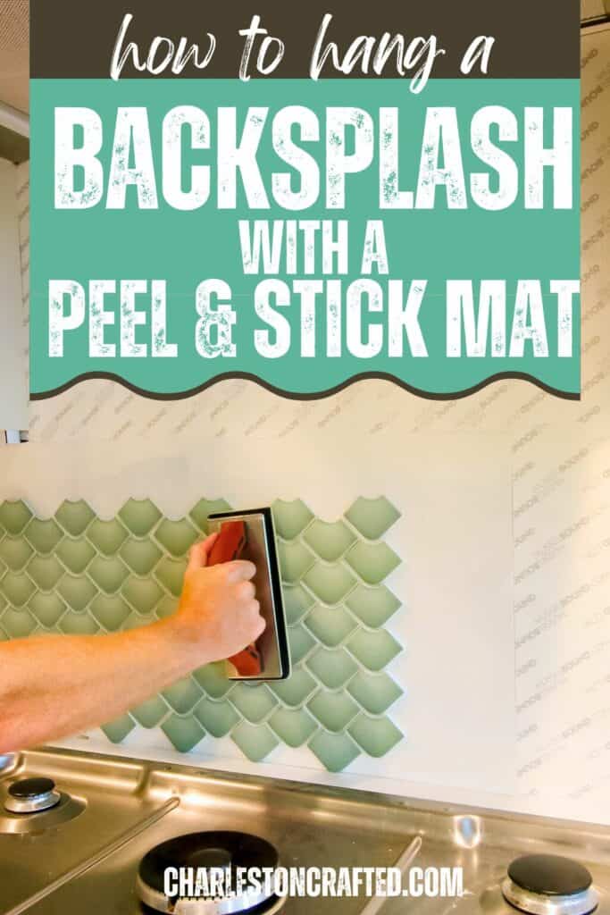 How to hang a backsplash with Musselbound Adhesive Tile Mat