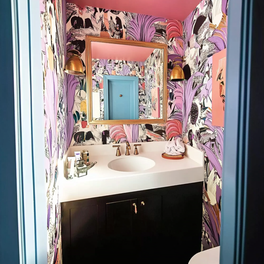 maximalist wallpaper trend