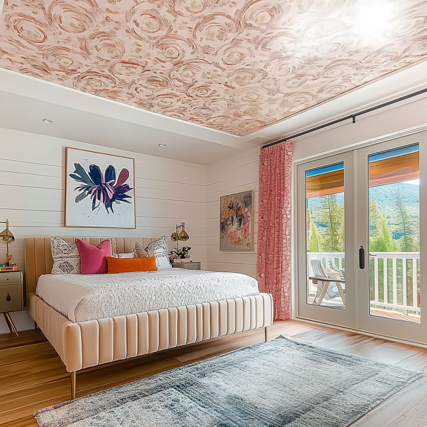 wallpaper ceiling