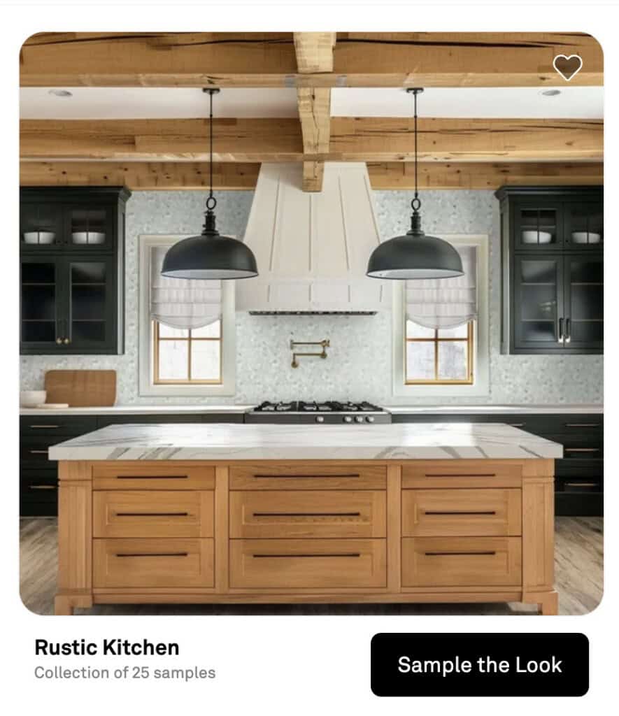 kitchen mock up