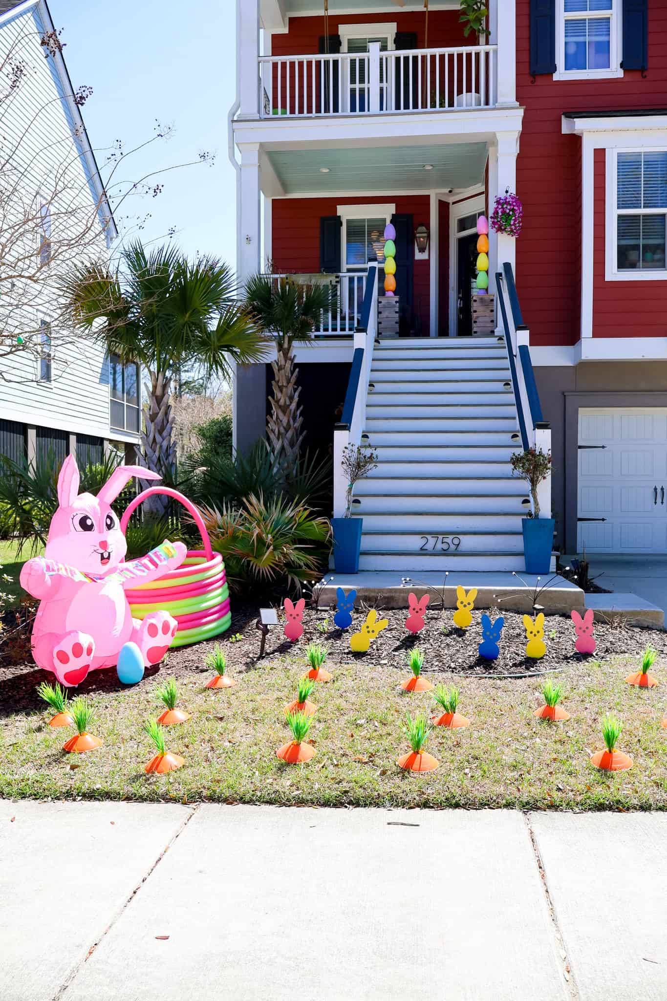 Easter decor reveal - Charleston Crafted