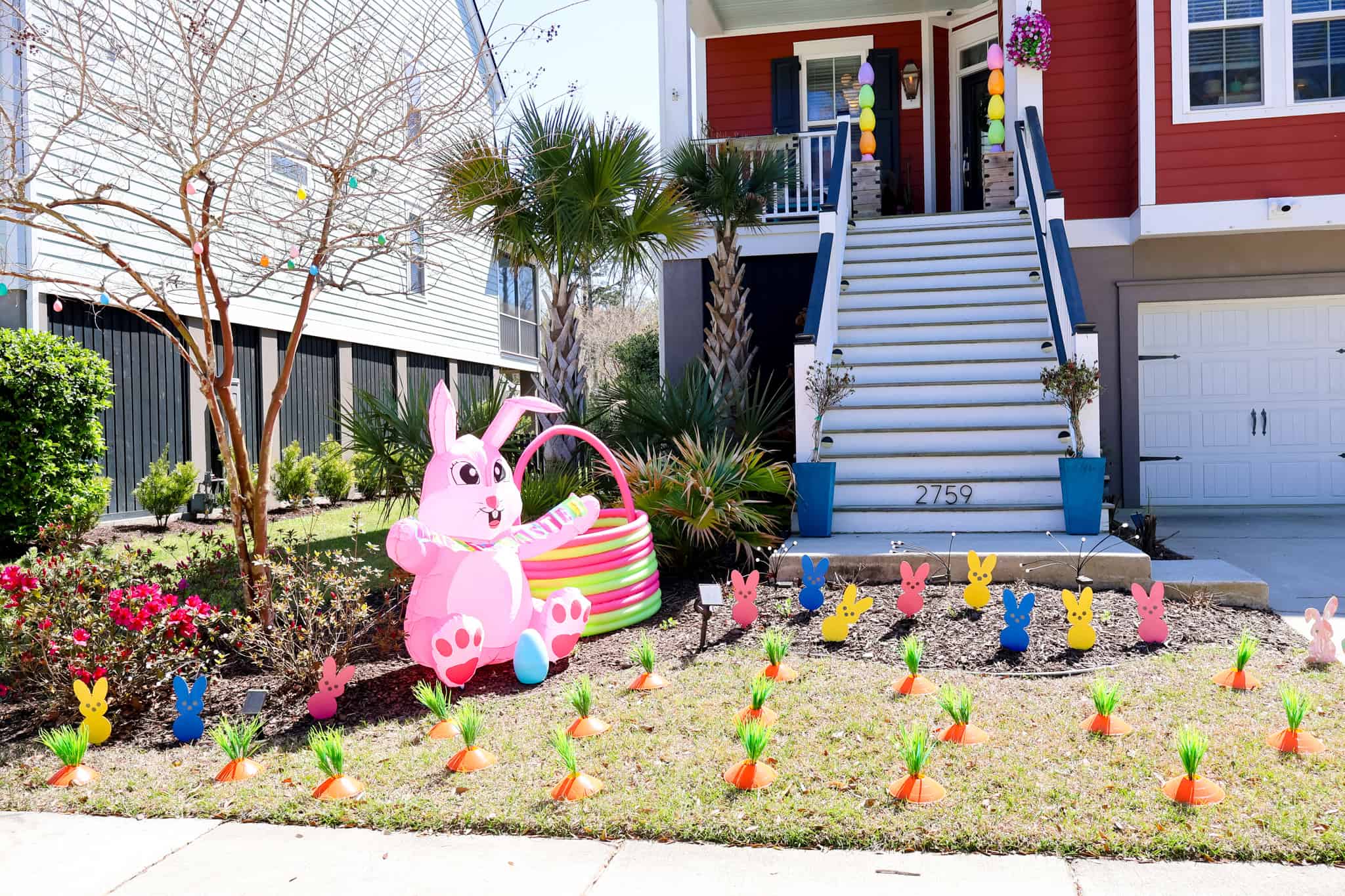 Easter decor reveal - Charleston Crafted