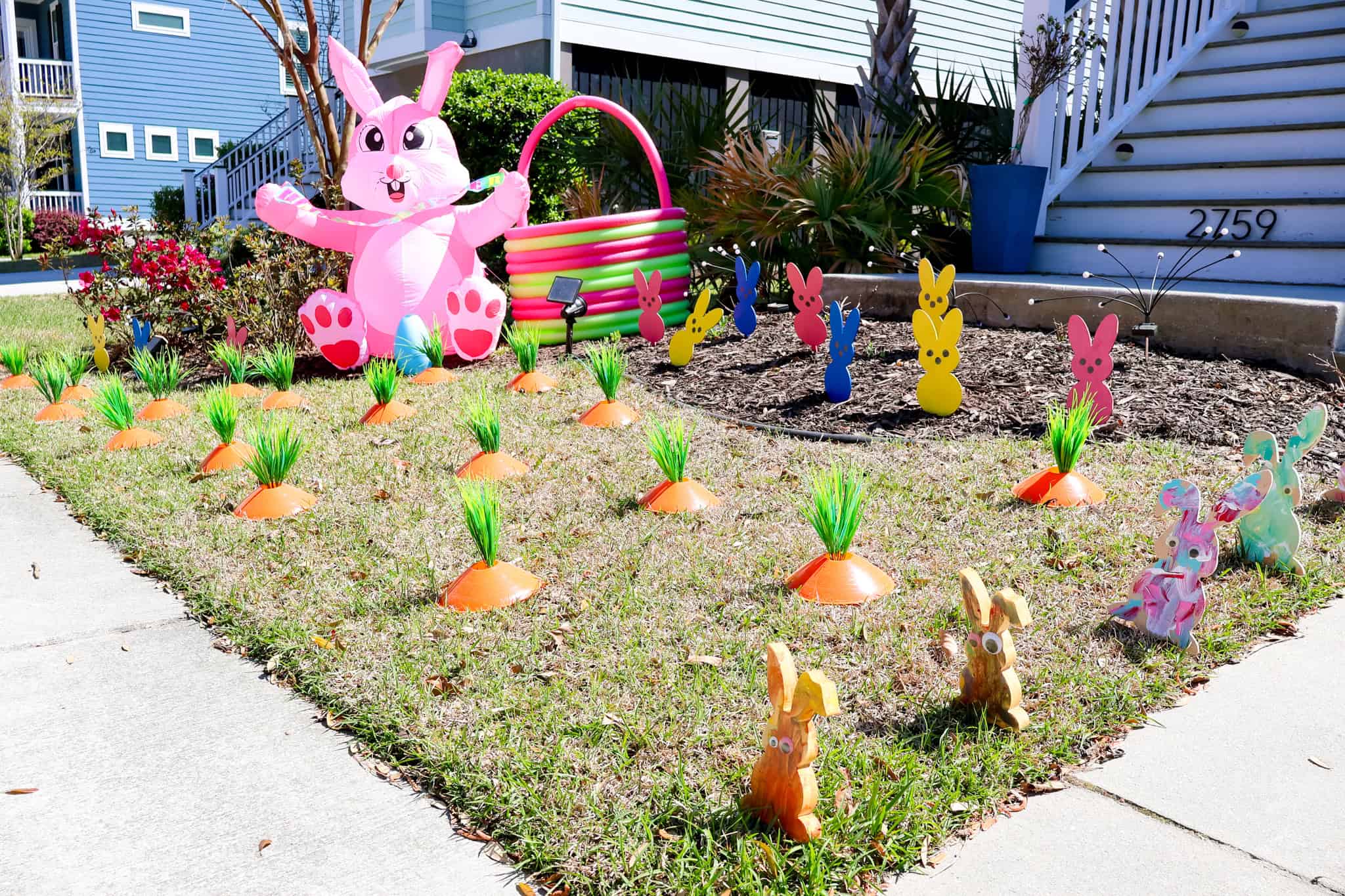 Easter decor reveal - Charleston Crafted