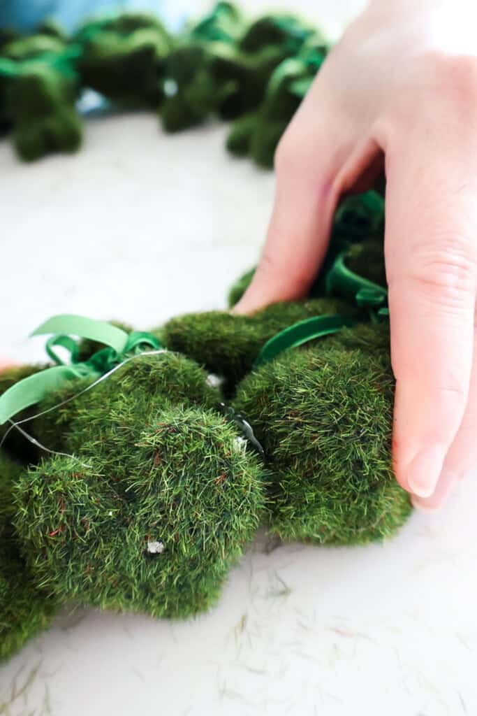 hot gluing mini bunnies