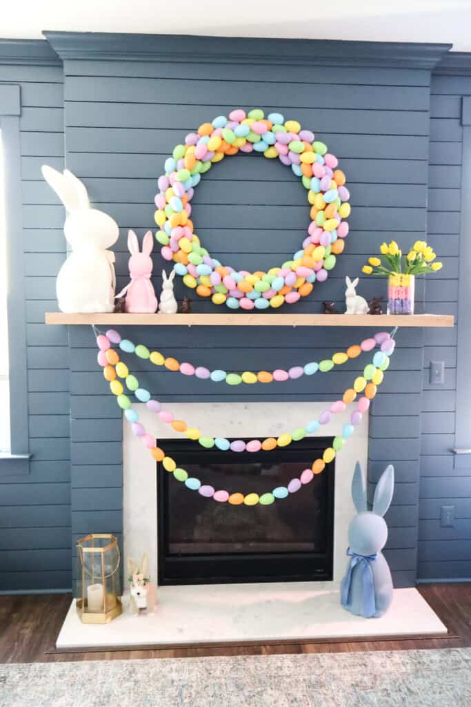 easter mantel