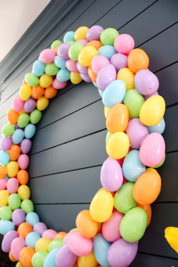 Easter egg wreath