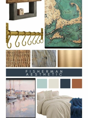 fisherman aesthetic home inspiration