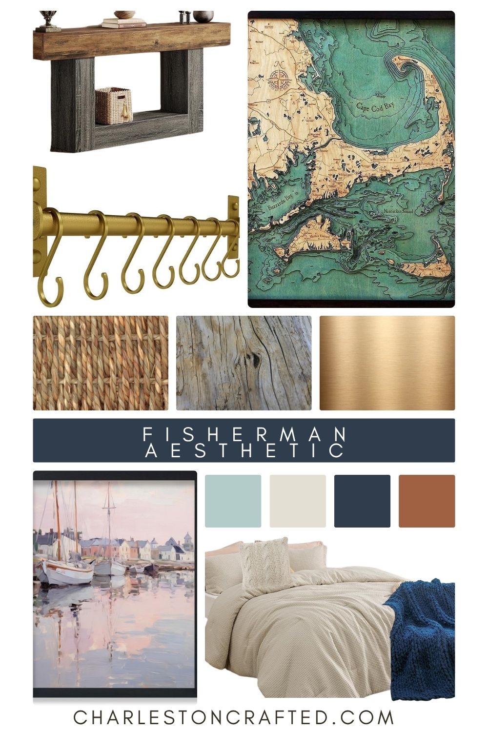 fisherman aesthetic home inspiration