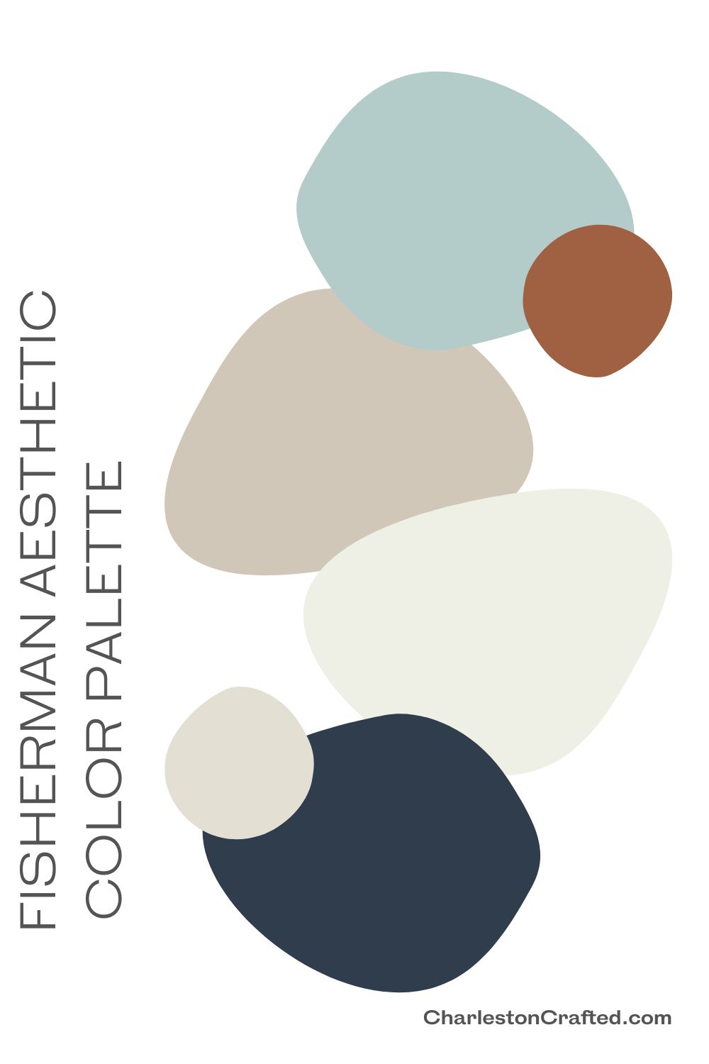 Fisherman Aesthetic Paint Color Palette Pins