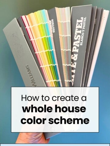 How to create a whole house color scheme
