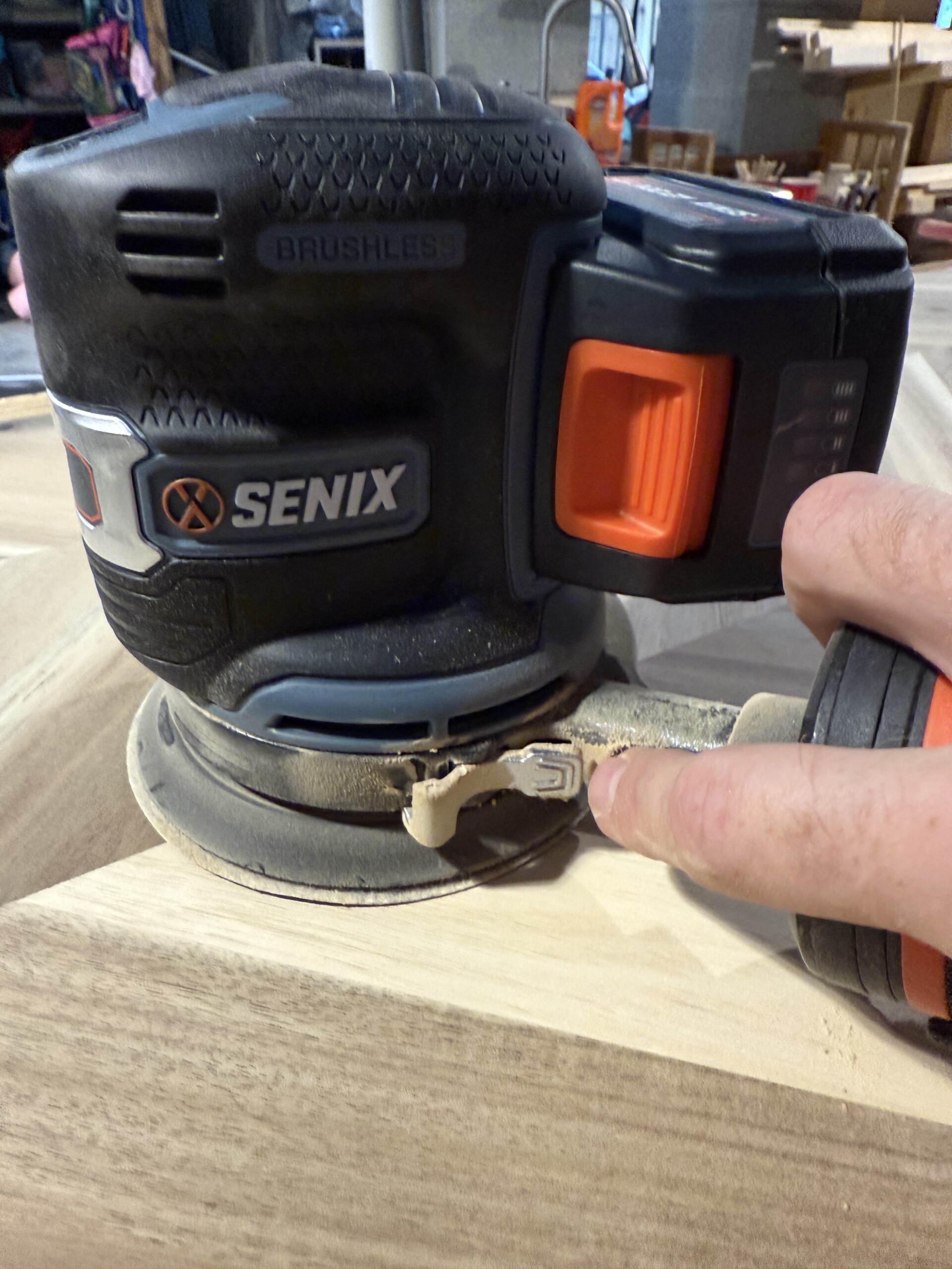 Senix Orbital Sander Review - Charleston Crafted