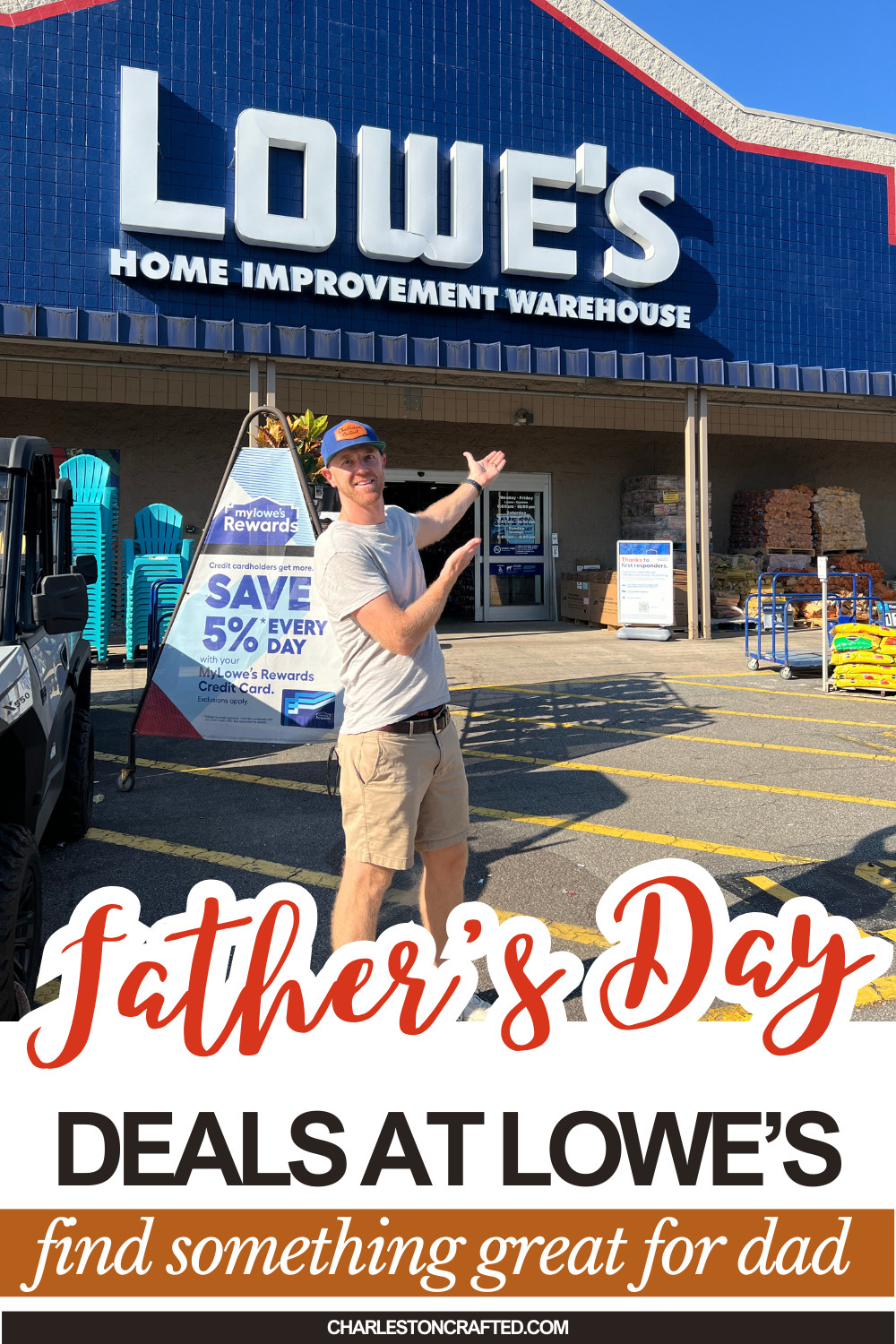 Father's Day deals at Lowe's - Charleston Crafted