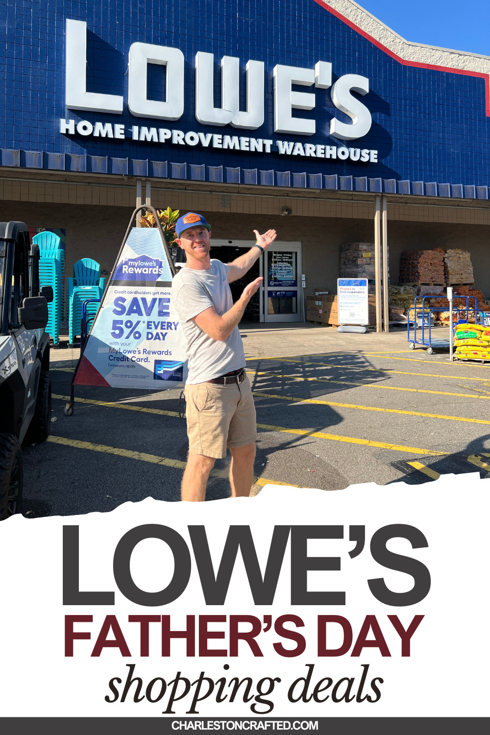 Father's Day deals at Lowe's - Charleston Crafted