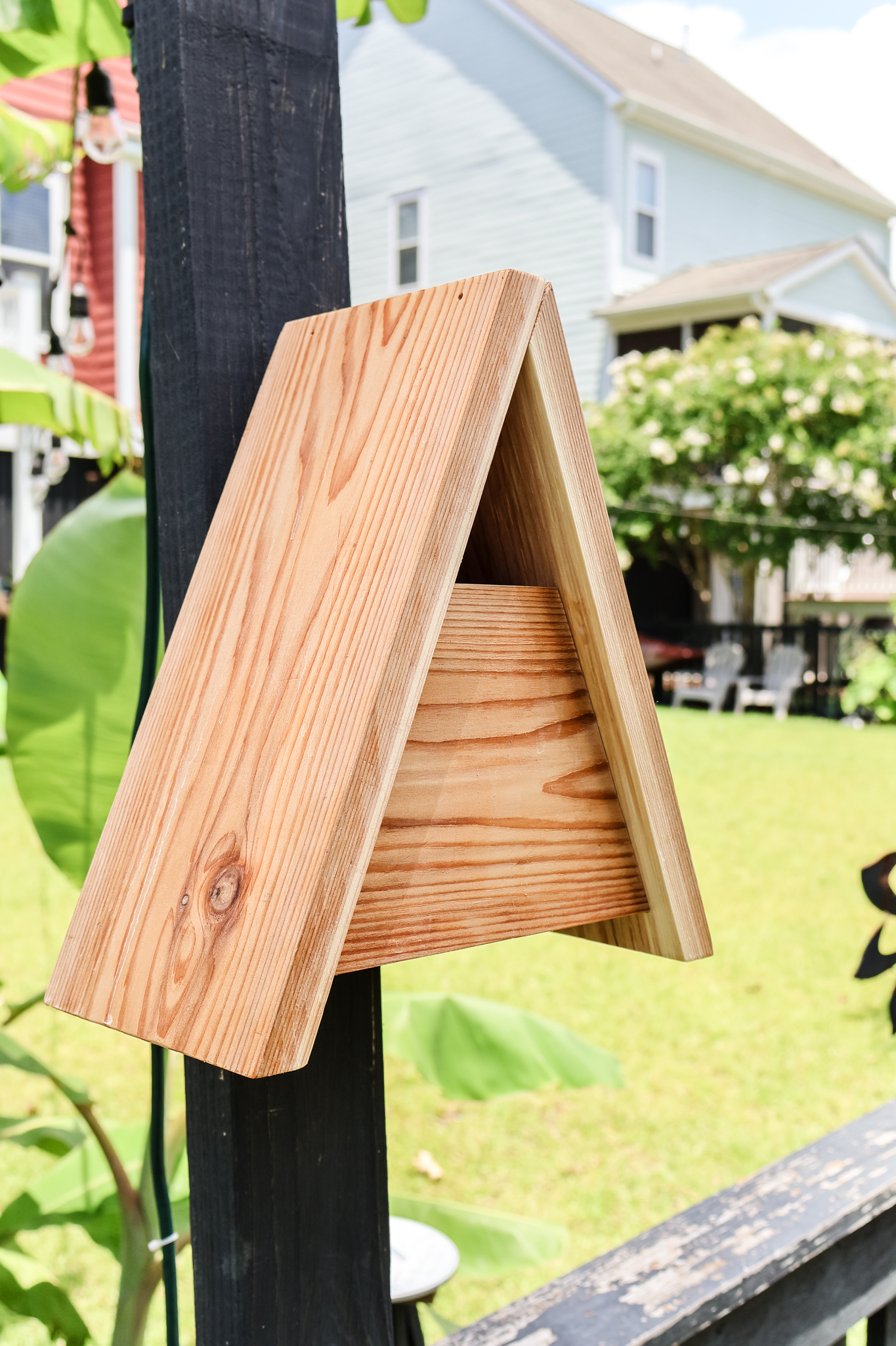 DIY A-Frame Birdhouse - Charleston Crafted
