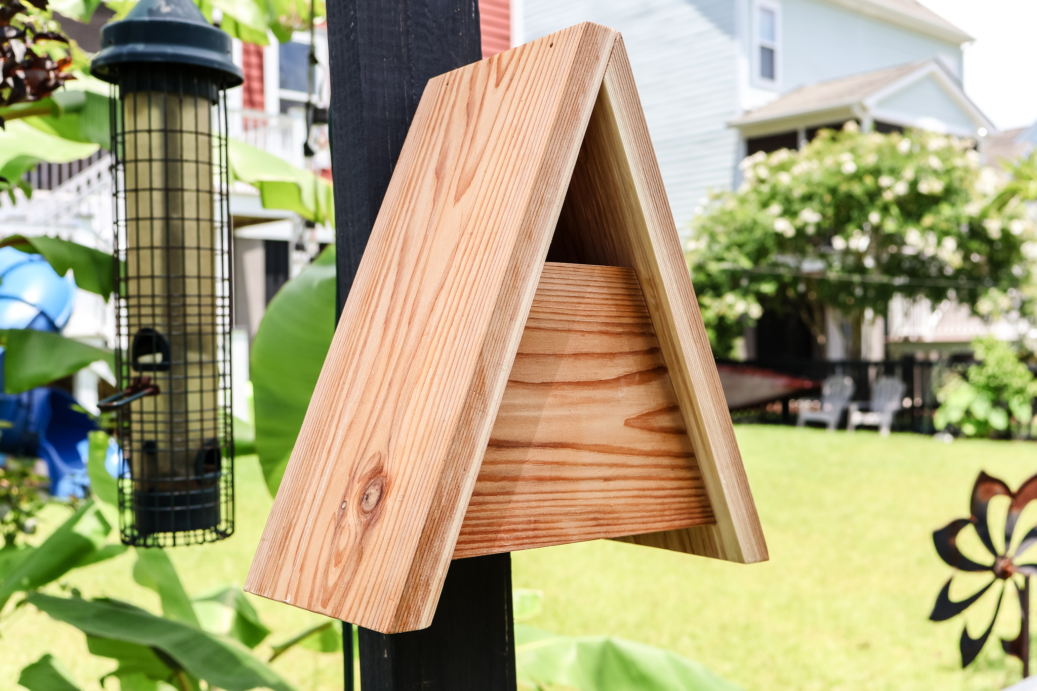 DIY A-Frame Birdhouse - Charleston Crafted