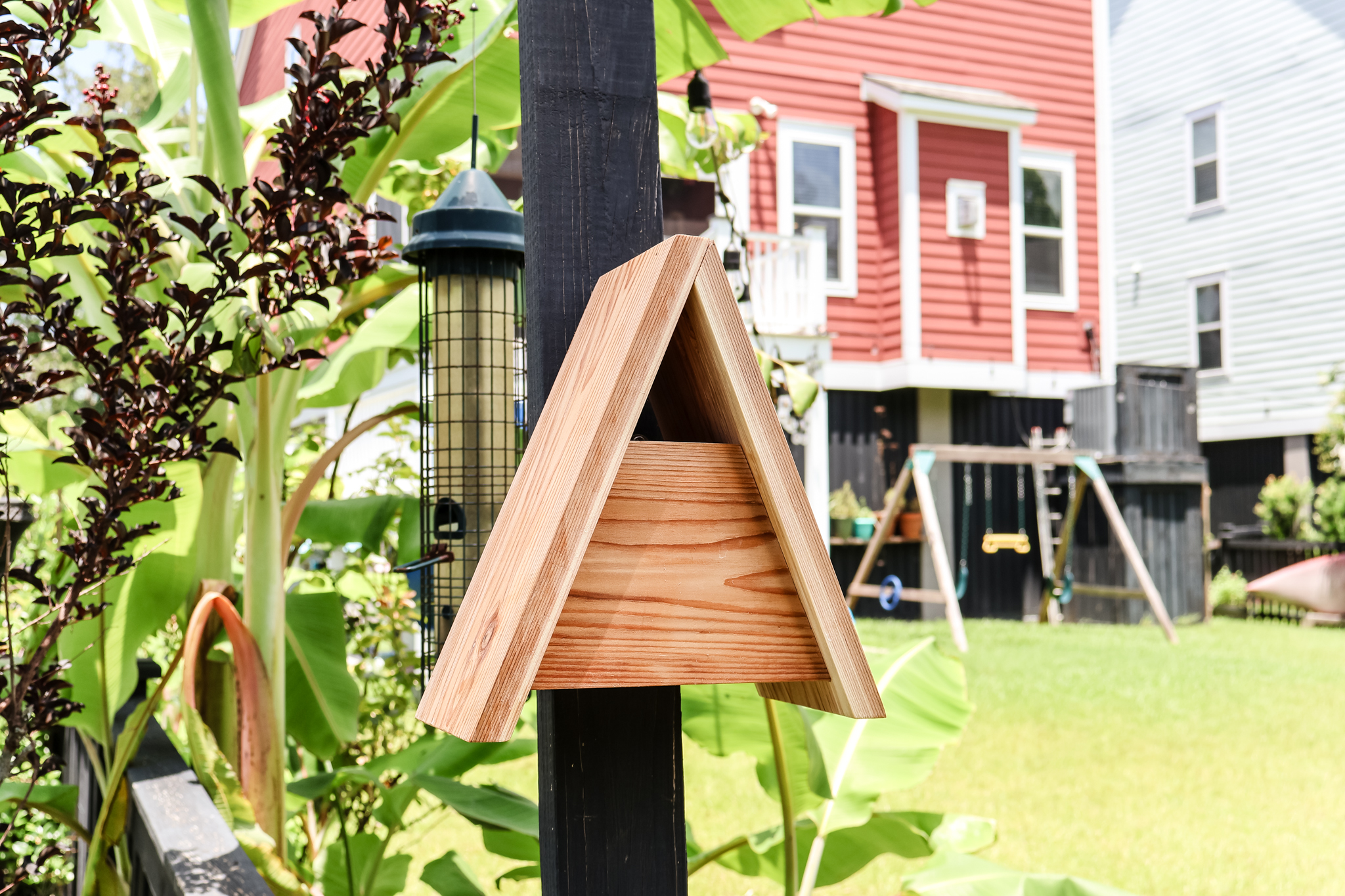 DIY A-Frame Birdhouse - Charleston Crafted