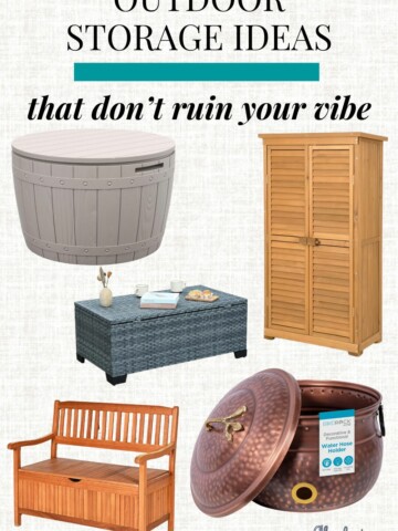 Outdoor Storage Ideas That Don’t Ruin Your Vibe