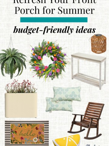 Front porch refresh for summer