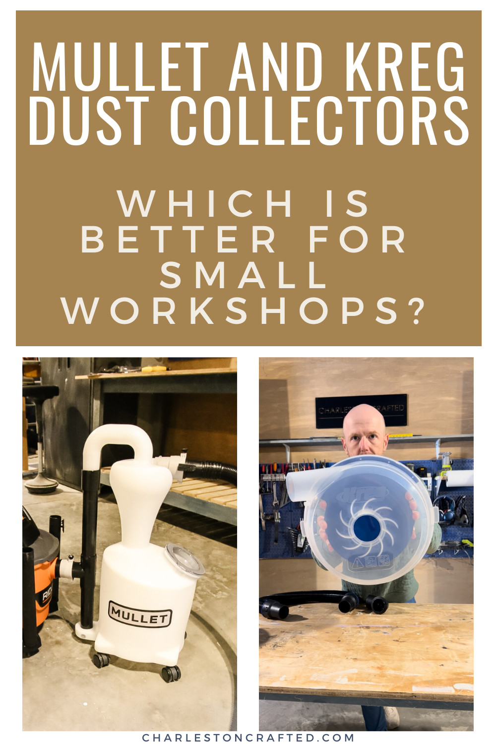 Mullet vs Kreg Dust Separators - Charleston Crafted