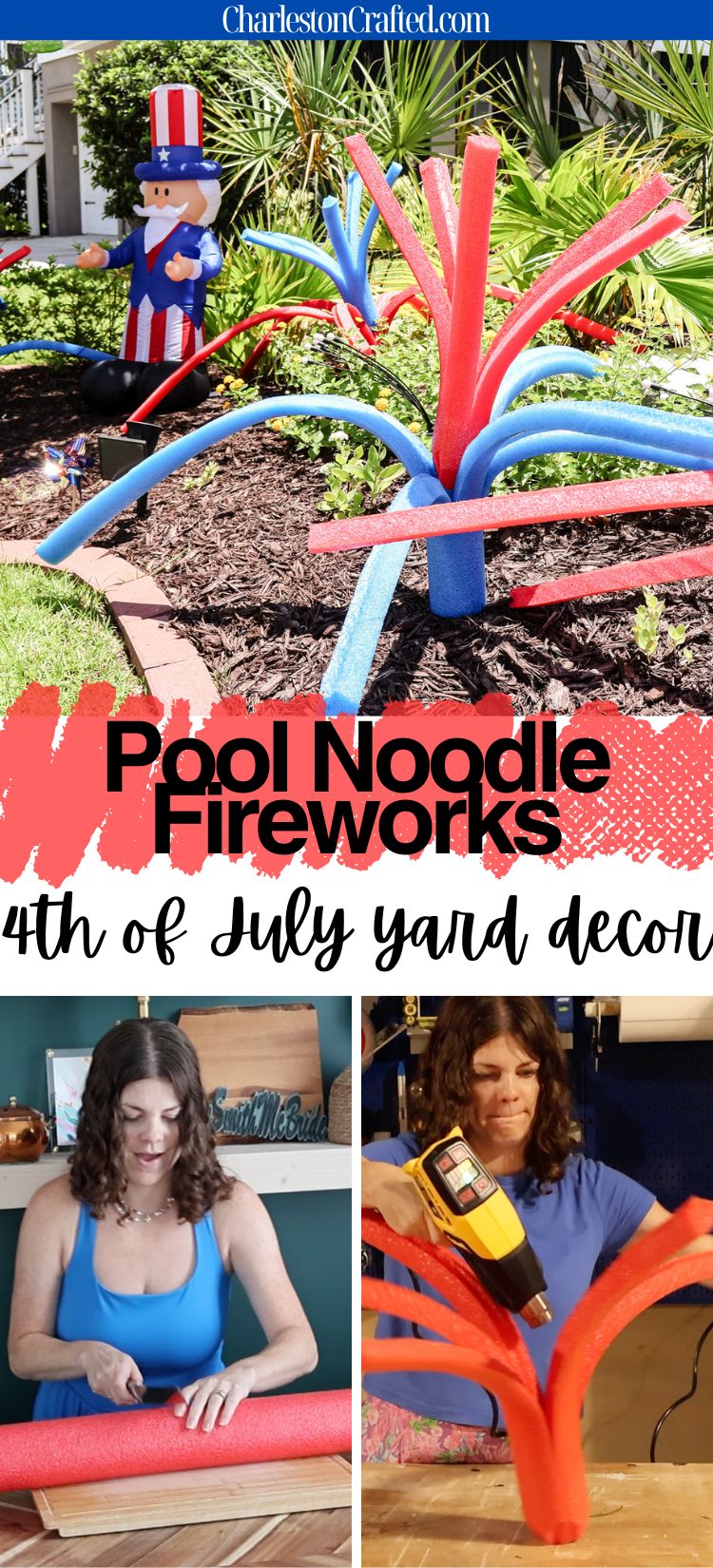 pool noodle fireworks