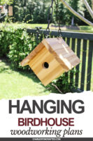 DIY hanging bird house