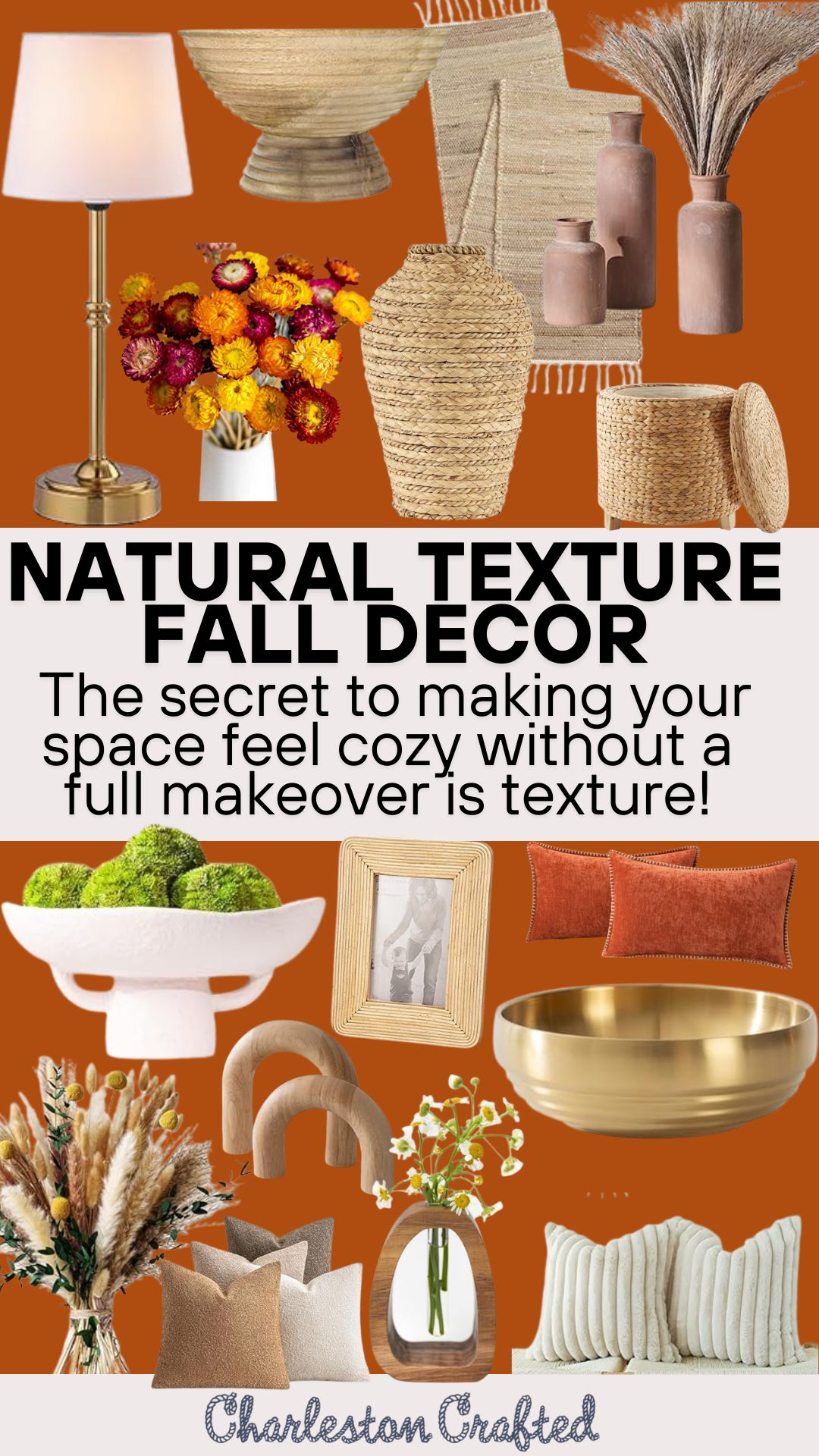 Natural Texture Fall Decor