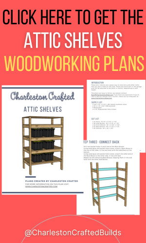 Attic Shelves woodworking plans