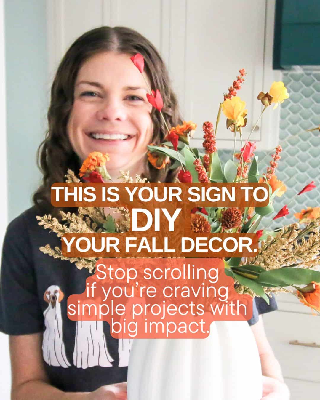 DIY fall decor