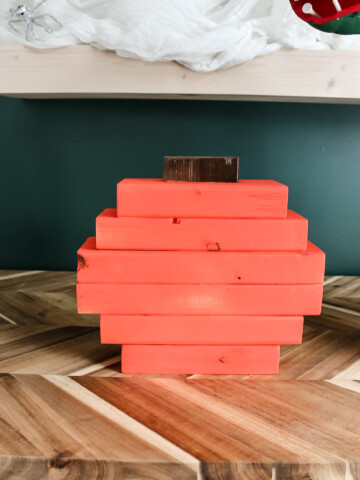 2x4 wooden pumpkins - Charleston Crafted