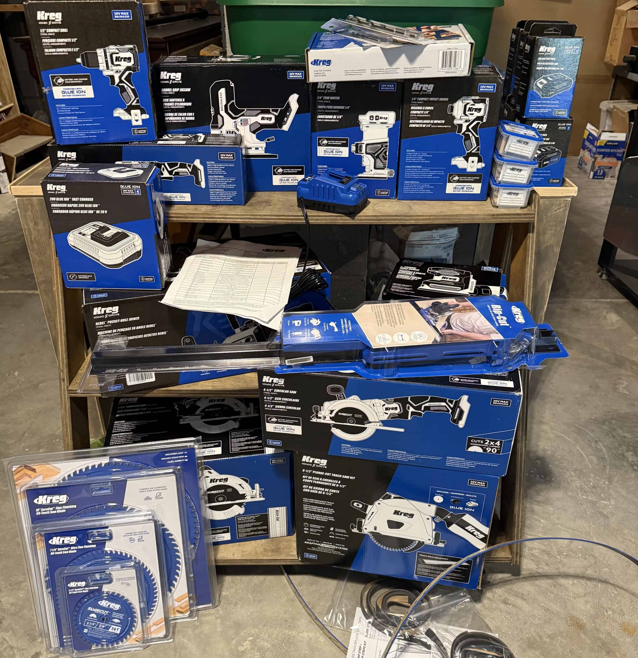 Kreg Ionic Drive Power Tools Review - Charleston Crafted