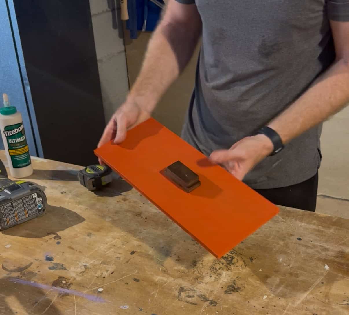 Assembling top of jack o lantern