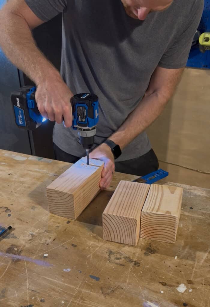 Kreg compact drill in use