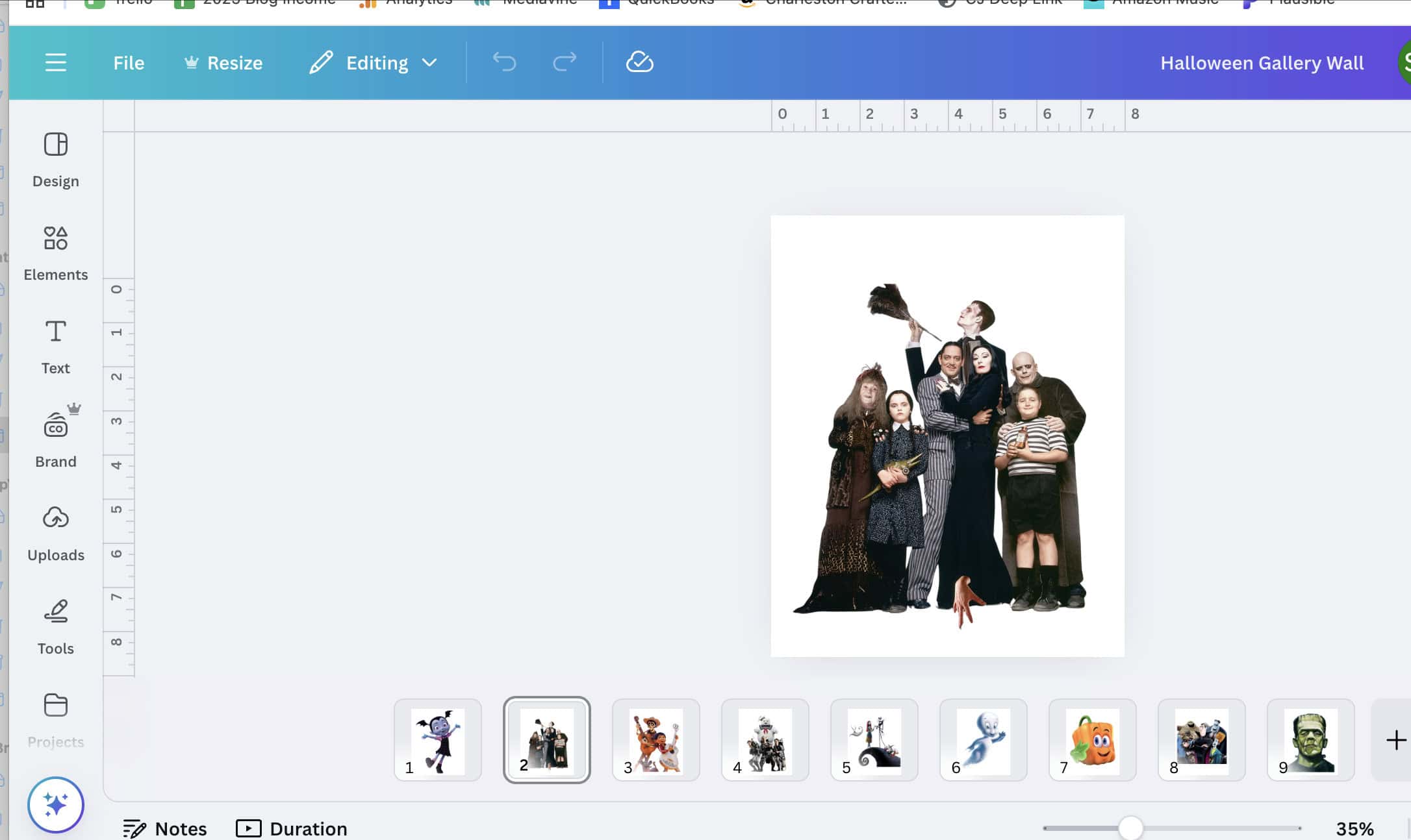 canva halloween pictures