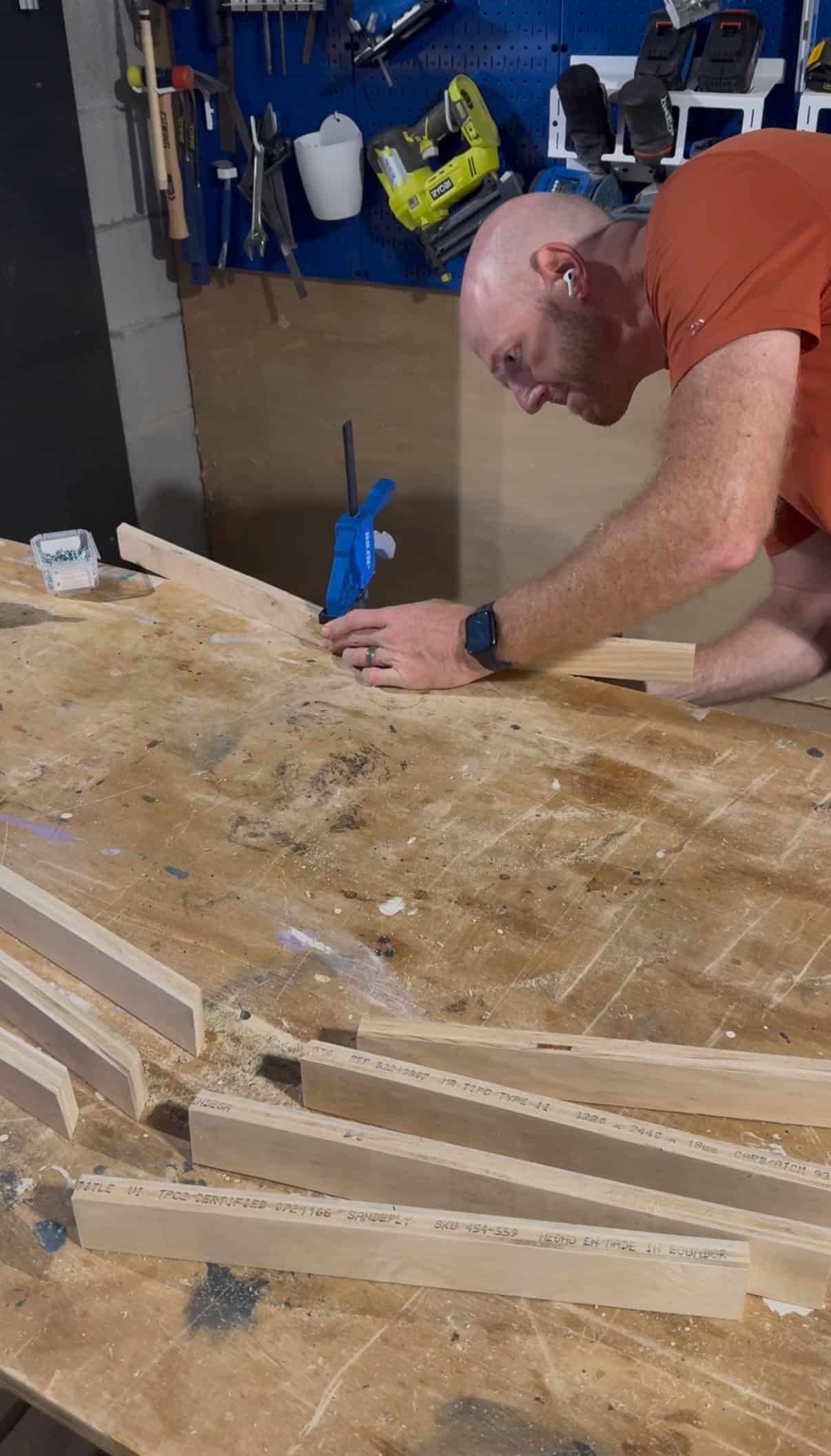 Attaching leg pieces together